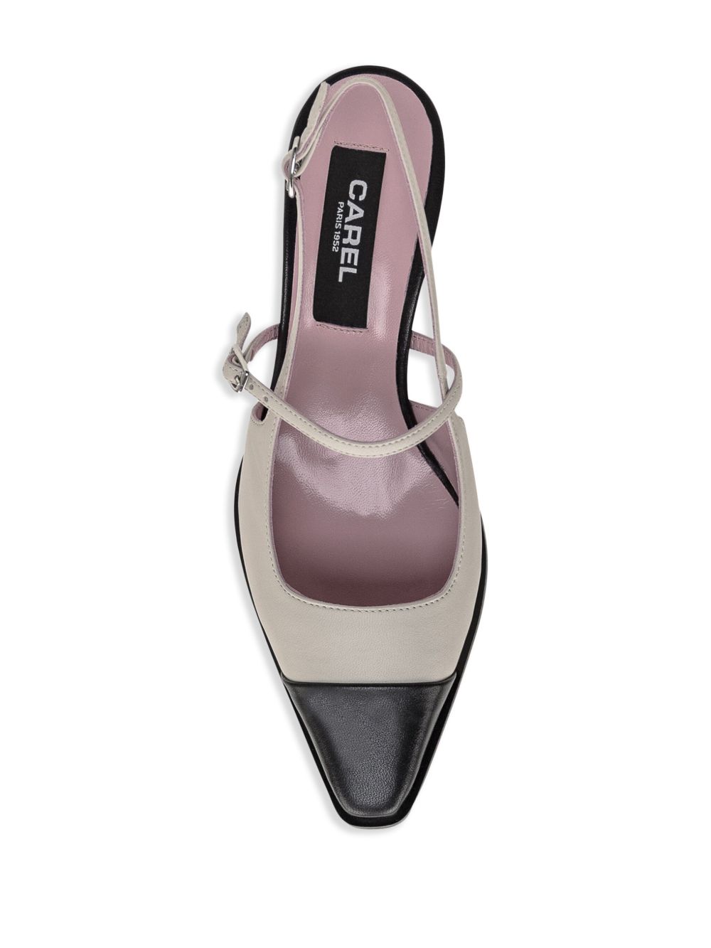 Carel Paris 50 mm Cecile slingback pumps Beige