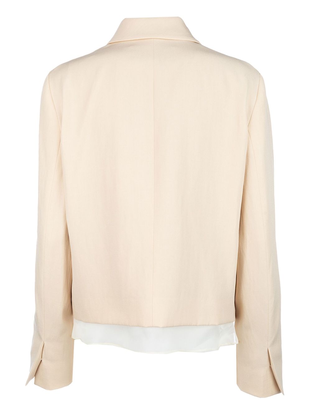 Fabiana Filippi Hopsack jacket - Beige