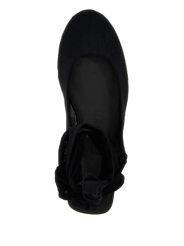 【関税込み】THE ATTICO CLOE' BALLET FLATS The Attico Black Cloe ballerina | TheDoubleF