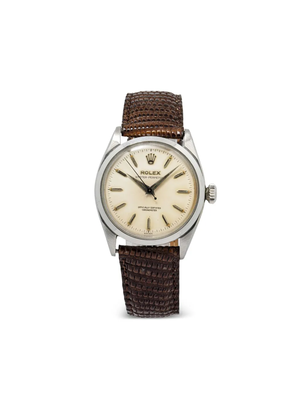 Rolex pre-owned Oyster Perpetual 34mm | Neutrals | Image 1