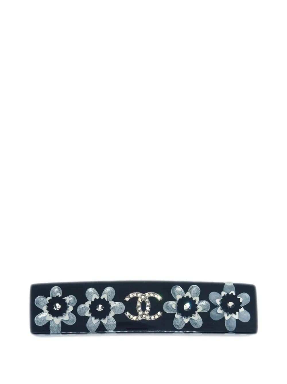 CHANEL Pre-Owned 2016 ココマーク ヘアクリップ - ブラック CHANEL Pre-Owned 2016 ココマーク ヘアクリップ - ブラック