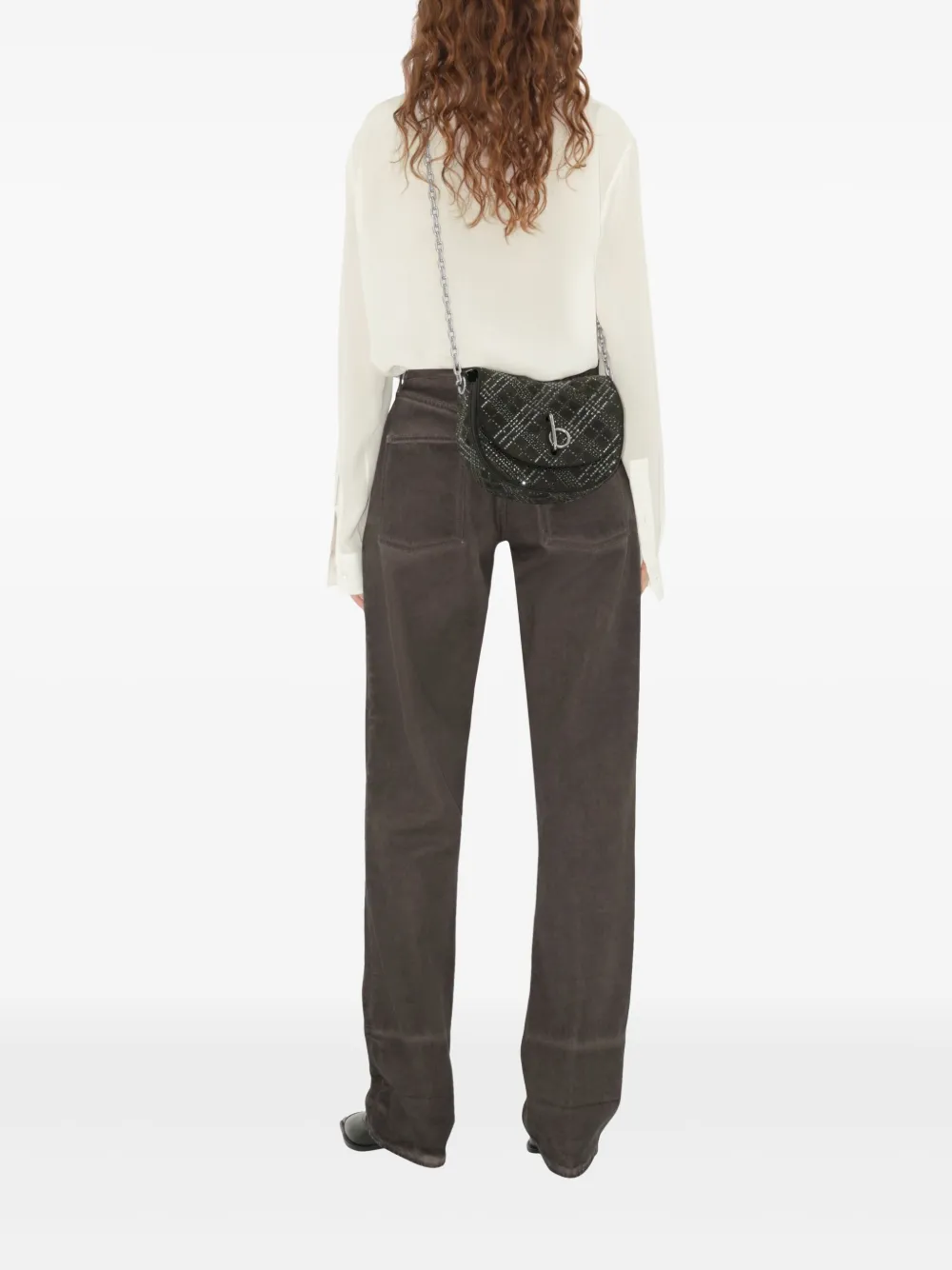 Burberry Soft Rocking Horse kleine tas Groen