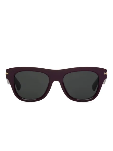 Burberry Eyewear logo-engraved square-frame sunglasses