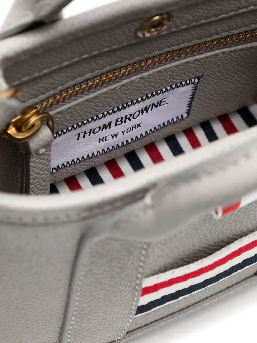 Thom Browne Micro Tool shopper Grijs