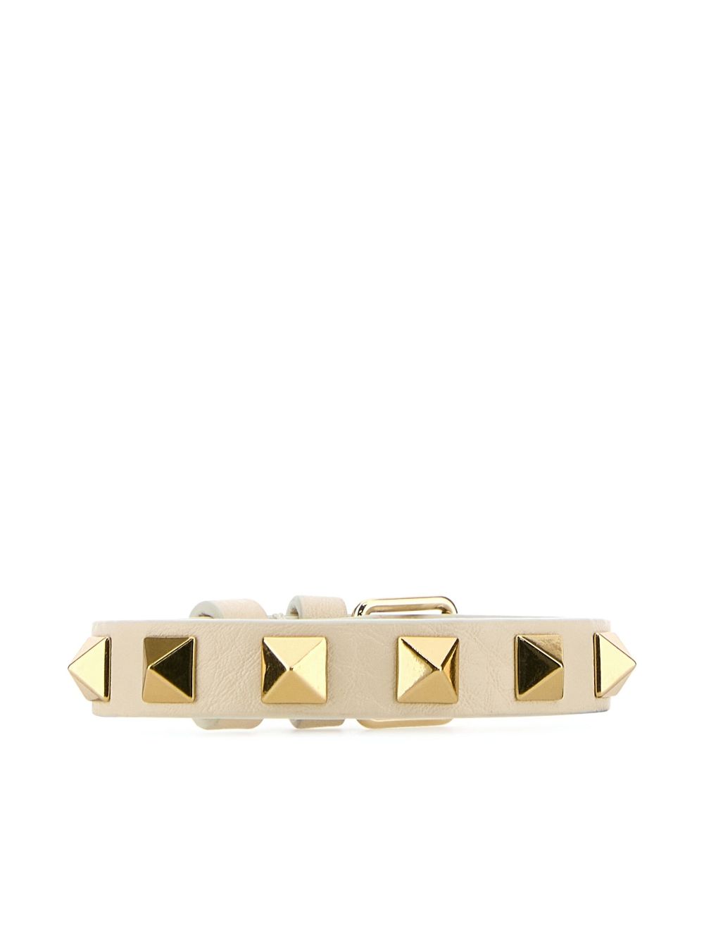 Valentino Garavani rockstud leather bracelet - Gold