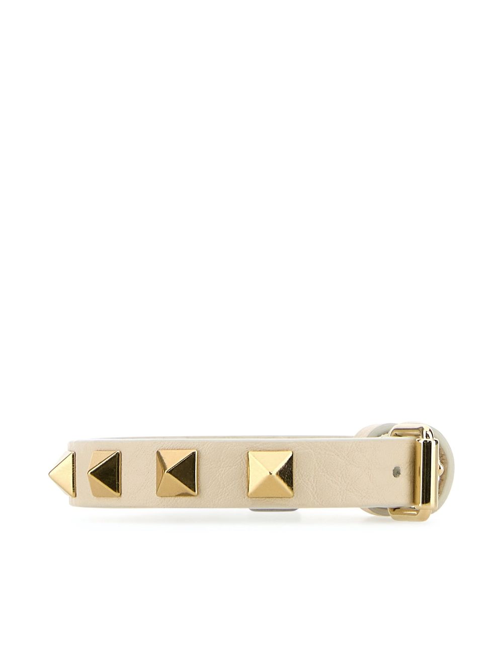 Valentino Garavani rockstud leather bracelet - Gold