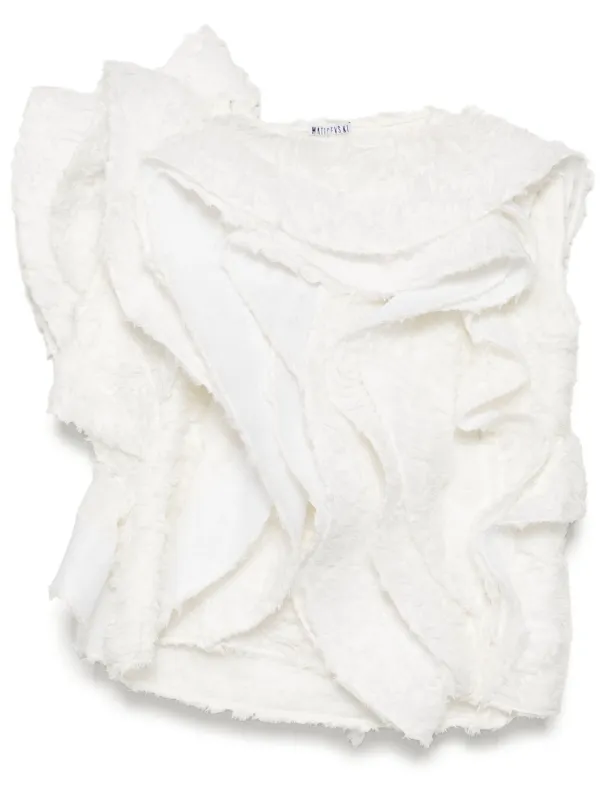 Maticevski Intertwine Top in White
