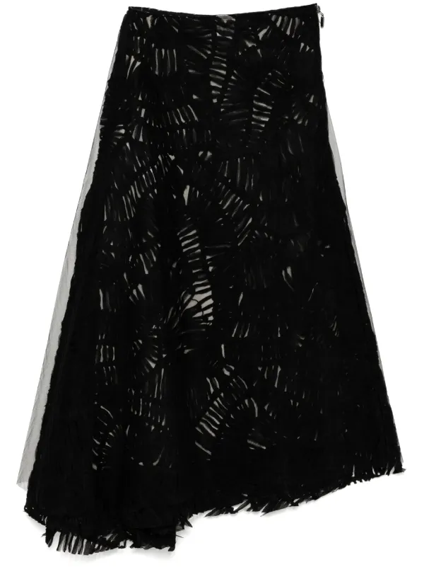 Maticevski Circum Skirt in Black