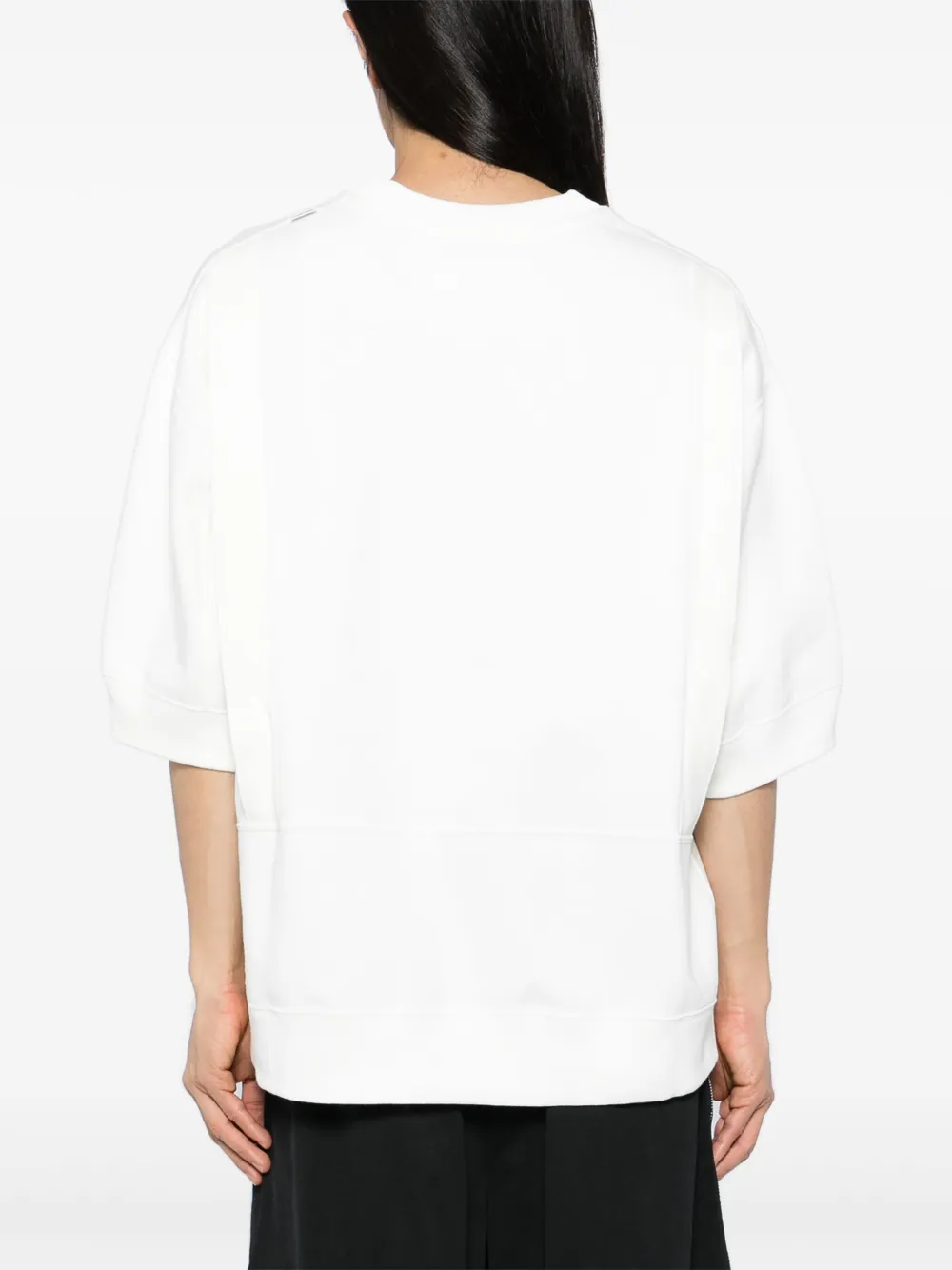 Jil Sander T-shirt met ronde hals Wit