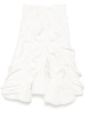 Maticevski Feathery Swing skirt - White