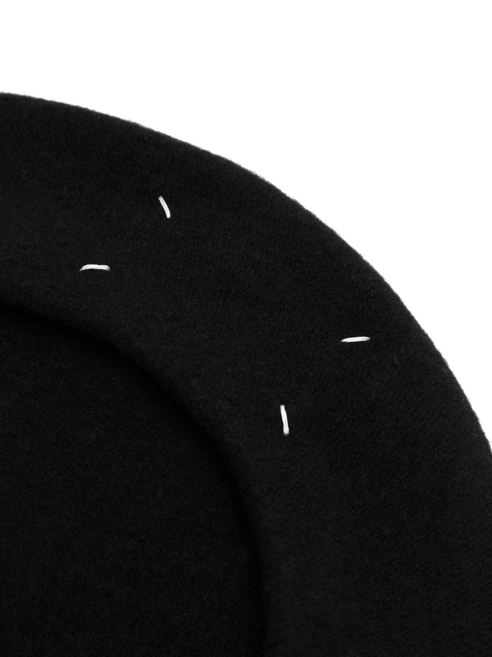 Maison Margiela wool beret - Black