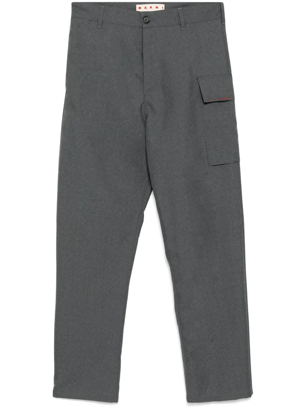 Marni Cargo straight broek Grijs