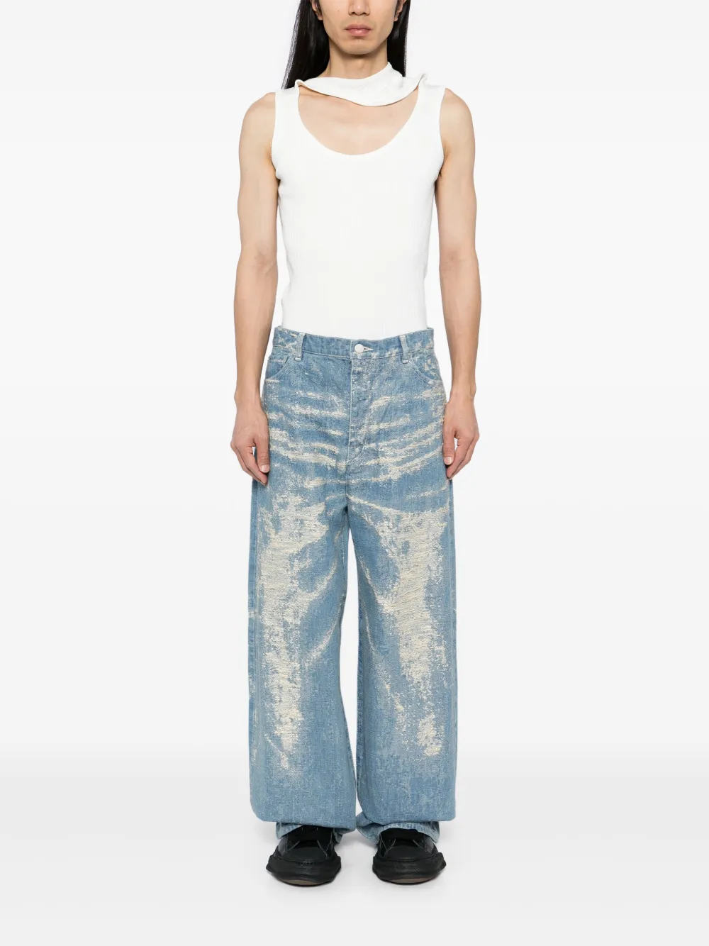 Taakk Jeans met vijf zakken - Blauw