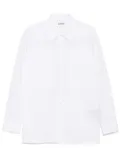 Jil Sander classic collar shirt - White