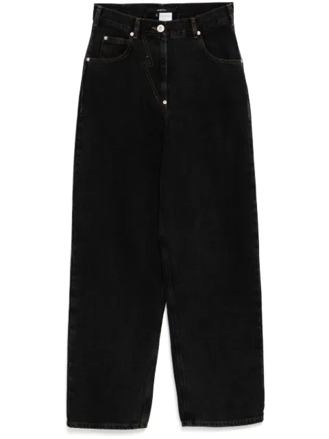 pushBUTTON jeans con aberturas