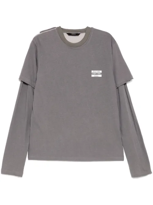 T-shirt à design superposé - pushBUTTON - Modalova
