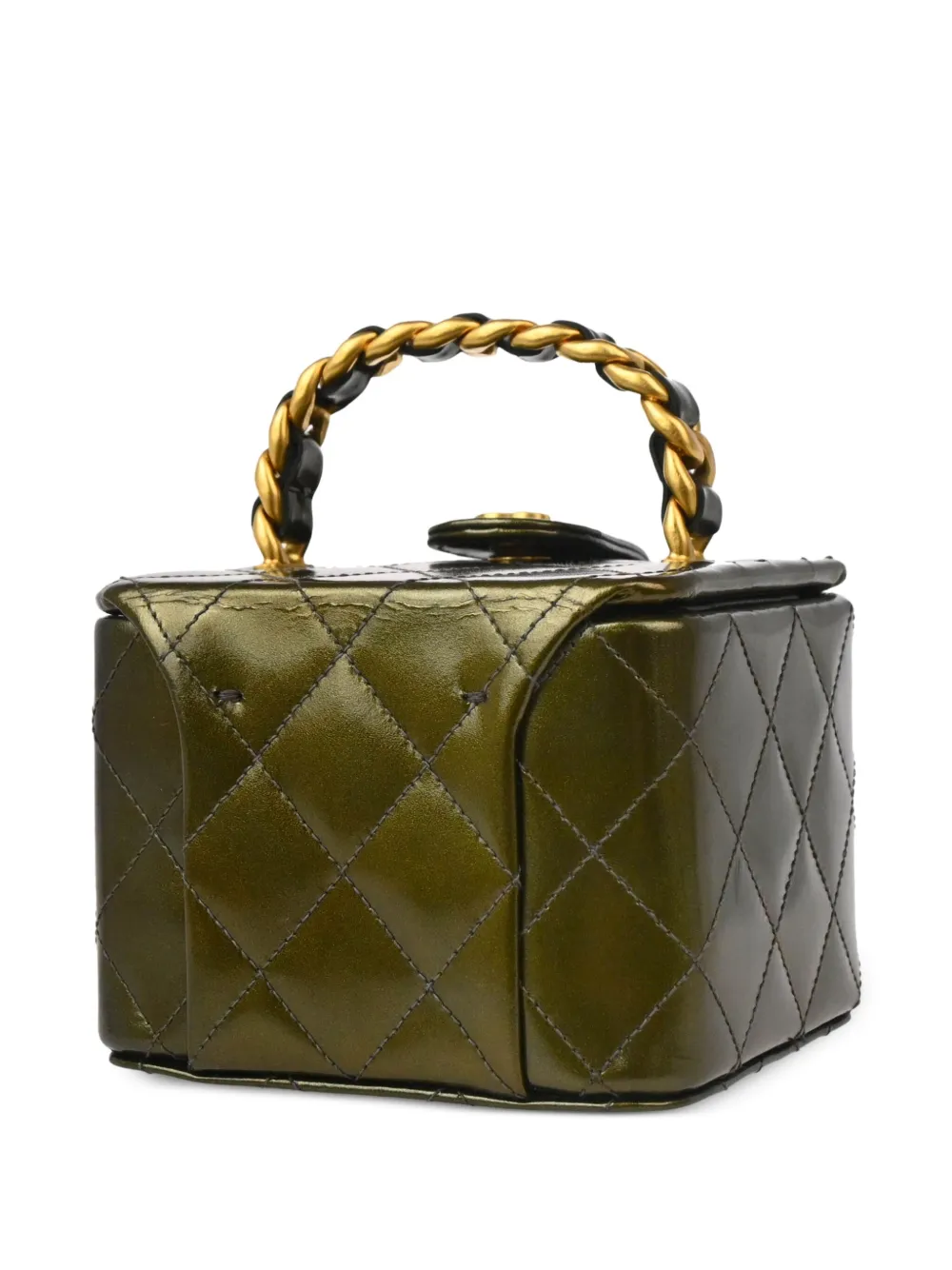 CHANEL Pre-Owned 1995 Vanity handtas - Groen