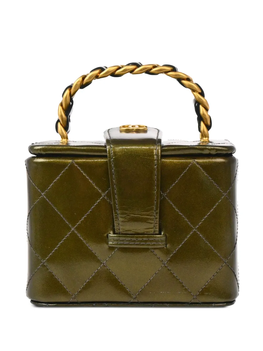 CHANEL Pre-Owned Borsa a mano Vanity 1995 - Verde
