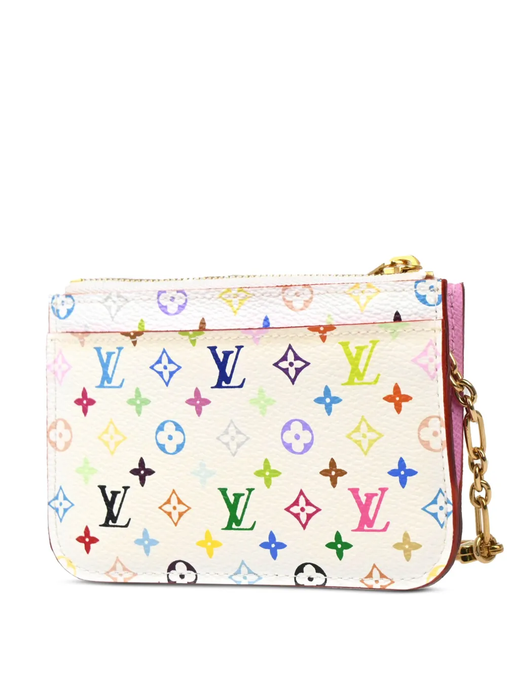 Louis Vuitton Pre-Owned x Takashi Murakami 2009 Pochette Cles portemonnee - Wit