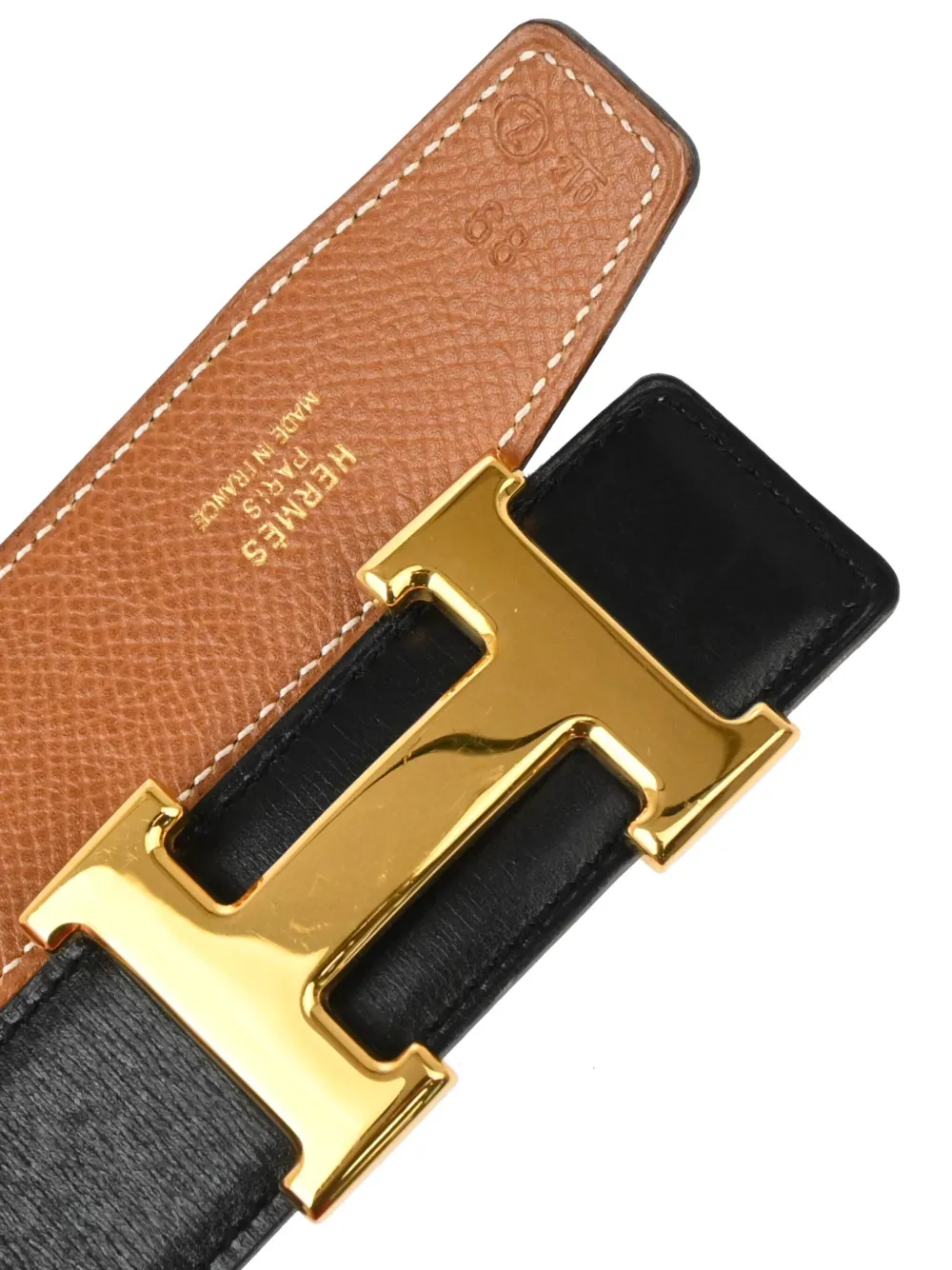 Hermès Pre-Owned 1996 Constance riem - Zwart