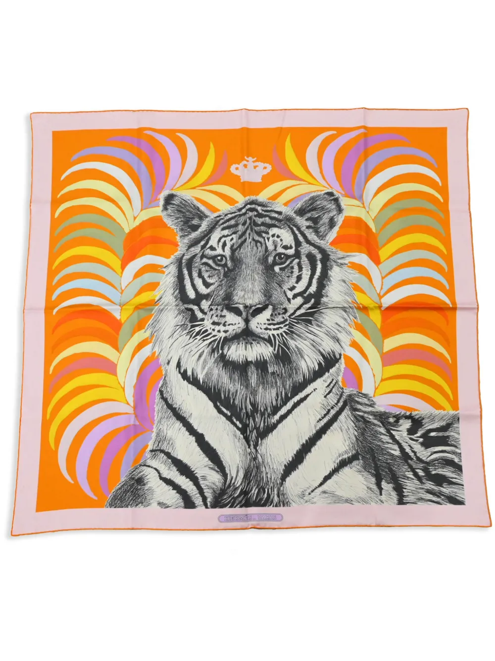 1990-2000s silk scarf