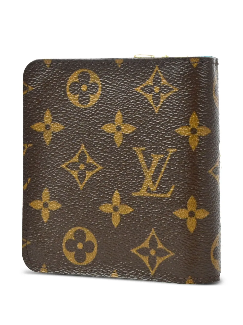 Louis Vuitton Pre-Owned 2006 Groom compacte portemonnee met rits - Bruin