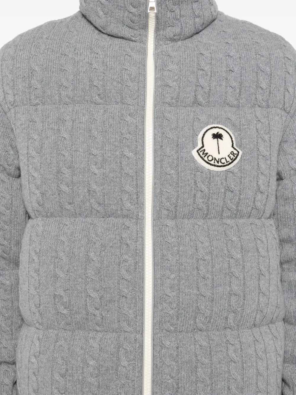 Moncler x Palm Angels Austru Short ダウンジャケット | グレー