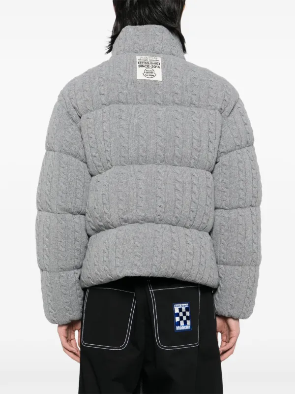 Moncler x Palm Angels Austru Short ダウンジャケット | グレー