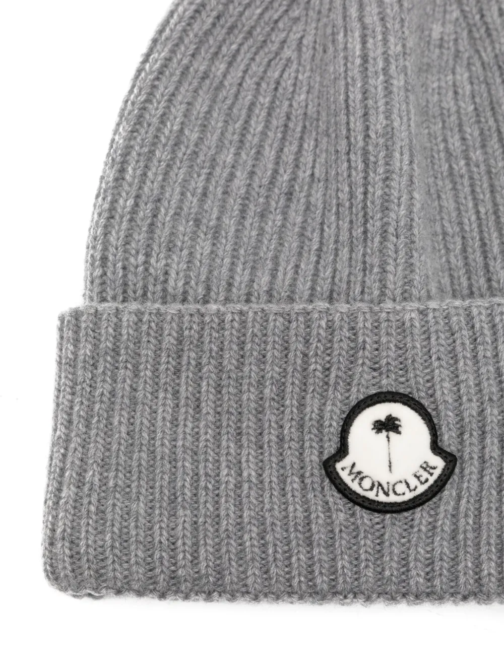 Moncler X Palm Angels Beanie In 灰色