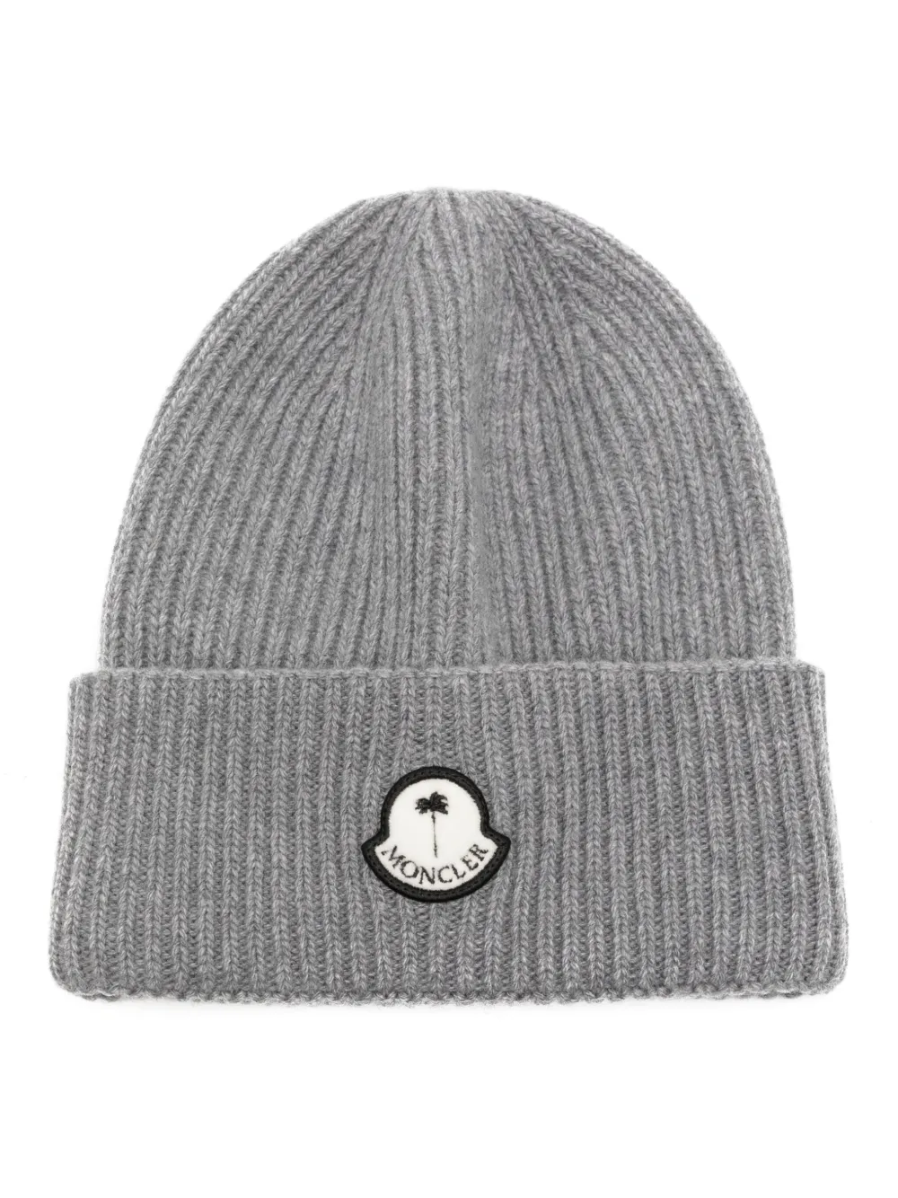Moncler X Palm Angels Beanie In 灰色