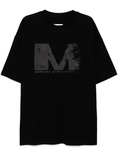 MM6 Maison Margiela logo print T-shirt
