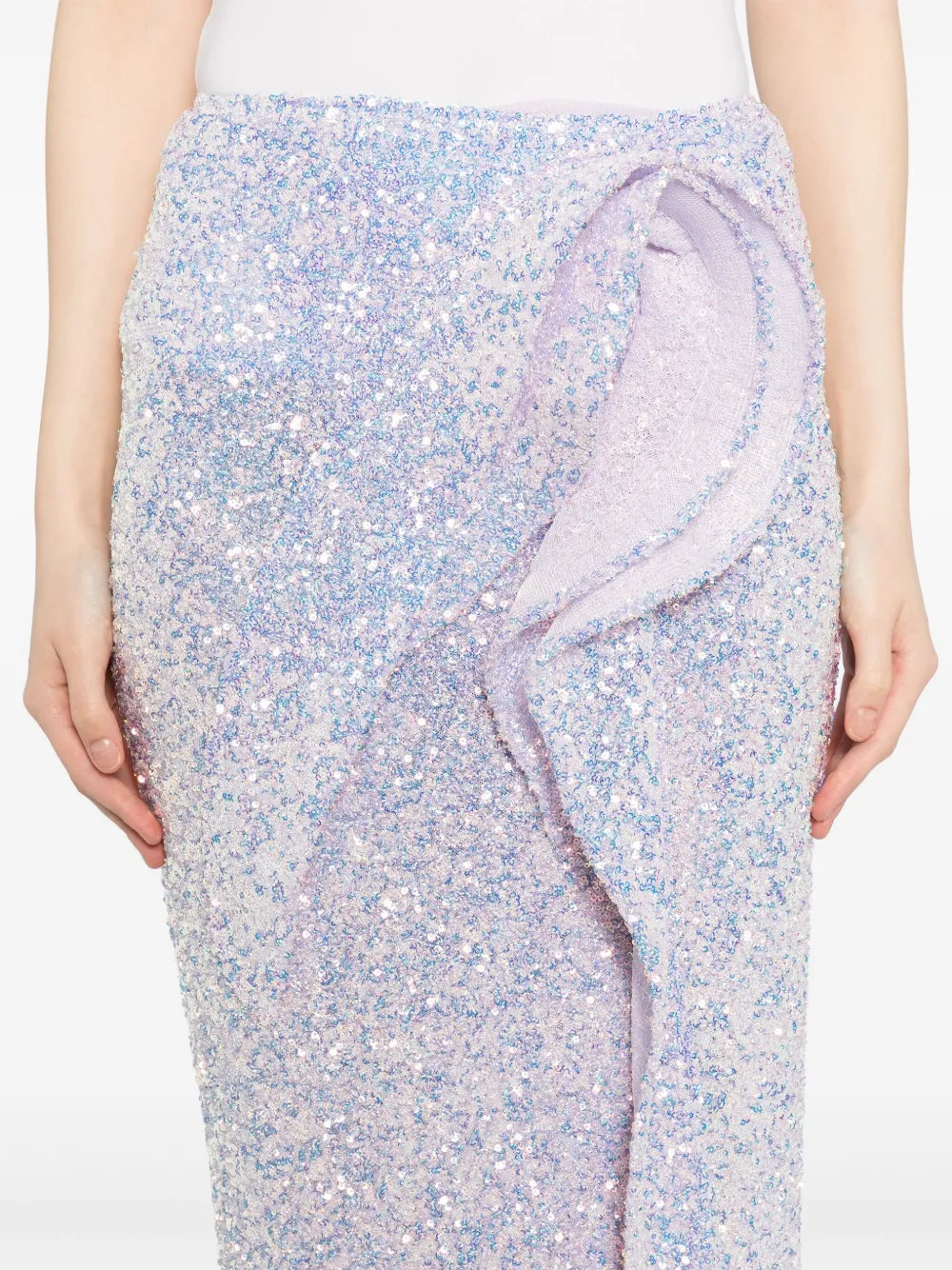 MATICEVSKI SEQUIN-EMBELLISHED SKIRT