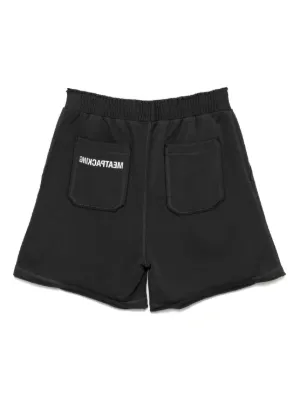 HELMUT LANG ブラック エクスパンション パネルショートパンツ HELMUT LANG ブラック エクスパンション パネルショートパンツ