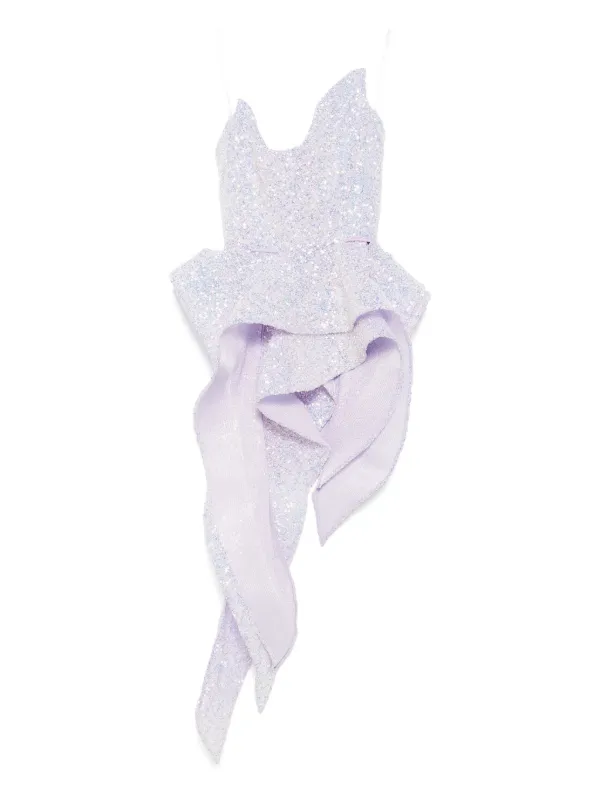 Maticevski Indiscreet Wave Bodice in Purple