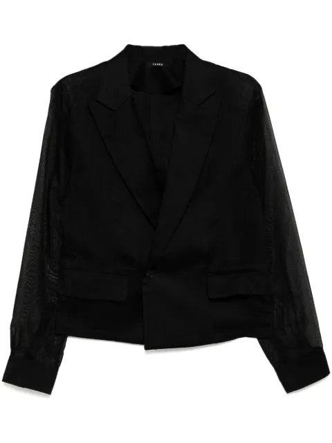 Taakk camisa con bolsillos y solapa