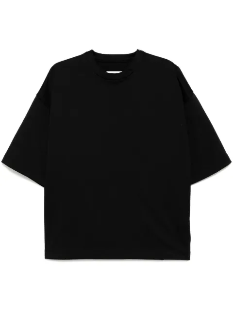 Jil Sander zip detailing T-shirt