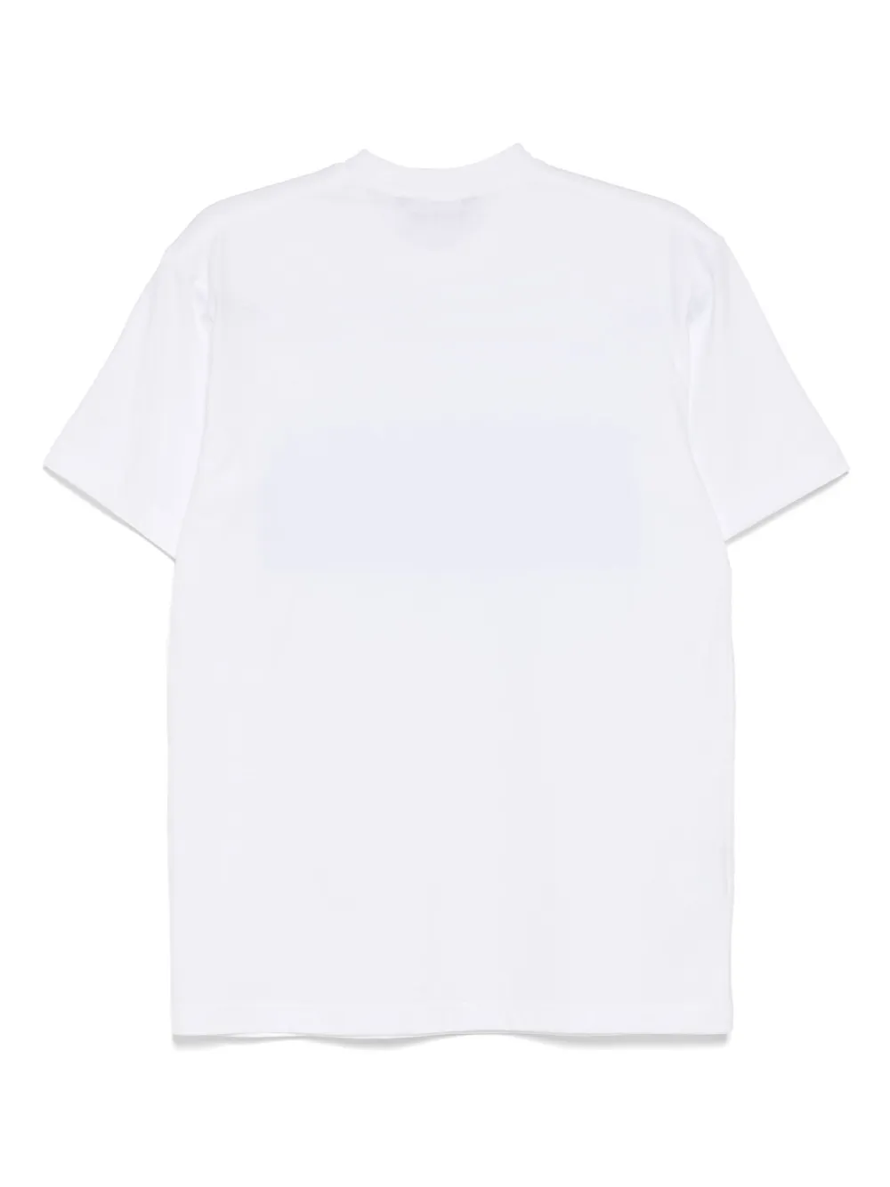 pushBUTTON T-shirt met logoprint - Wit