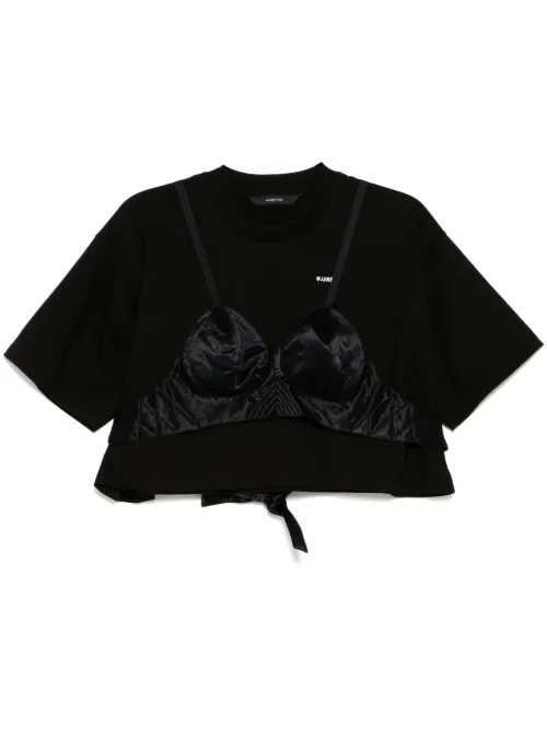 Haut crop à soutien-gorge attaché - pushBUTTON - Modalova