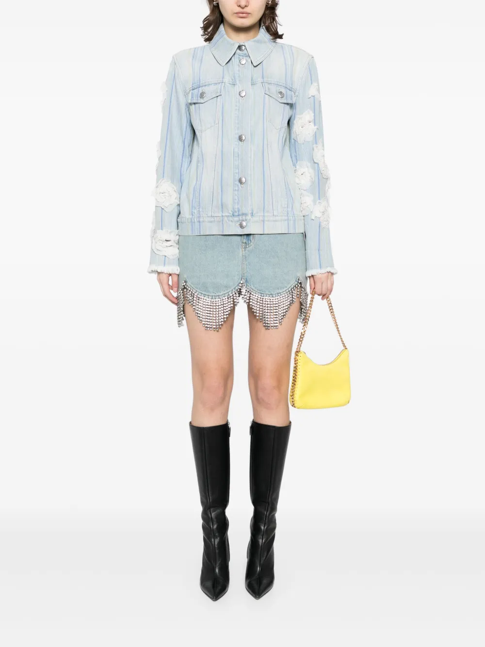 CHANEL Pre-Owned 2020 denim jack - Blauw