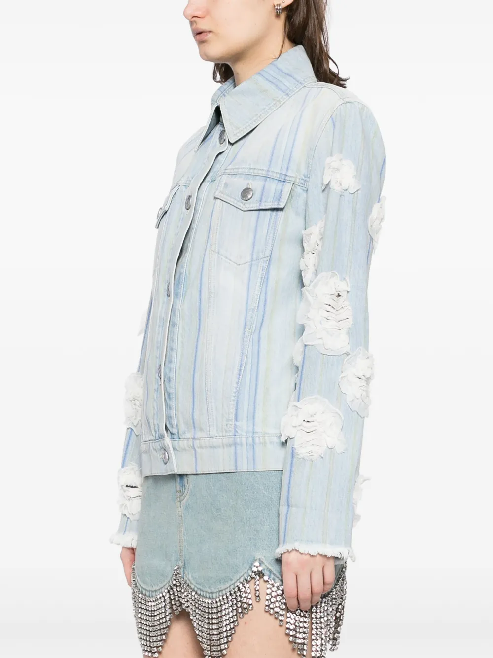 Pre-owned Chanel 2020 Denim Jacket In Blue
