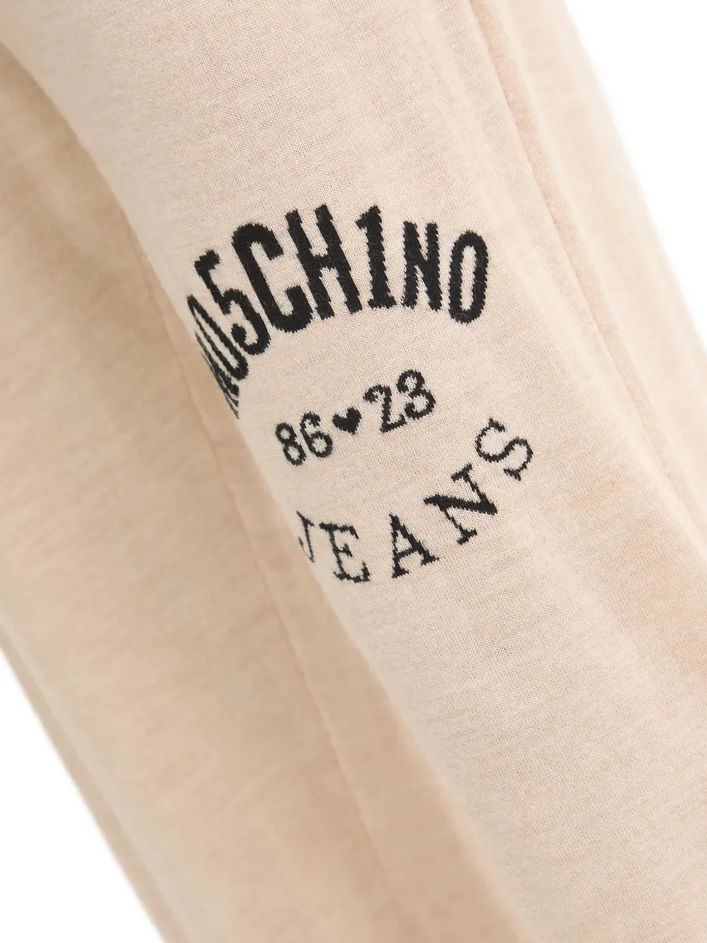 MOSCHINO JEANS Broek met trekkoord Beige