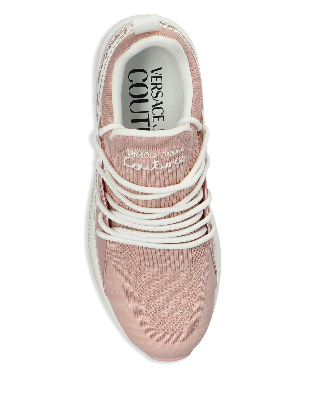 Versace Jeans Couture logo-print sneakers Pink