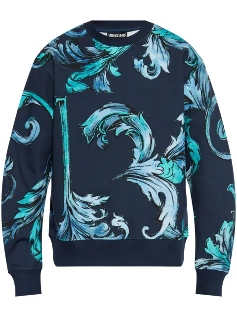 Versace Jeans Couture Barocco-print sweatshirt