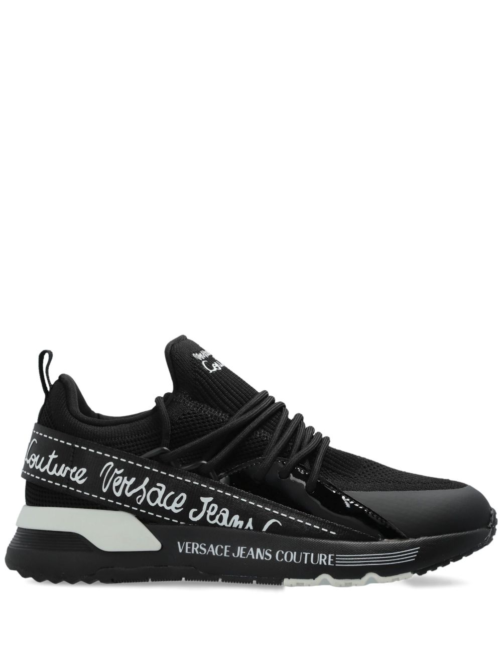 Versace Jeans Couture Dynamic sneakers Zwart