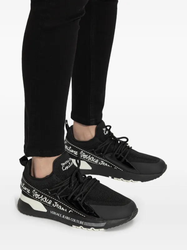 Versace Jeans Couture Dynamic Sneakers | Black | FARFETCH