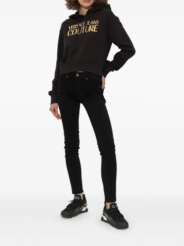 Versace Jeans Couture Dynamic Sneakers | Black | FARFETCH