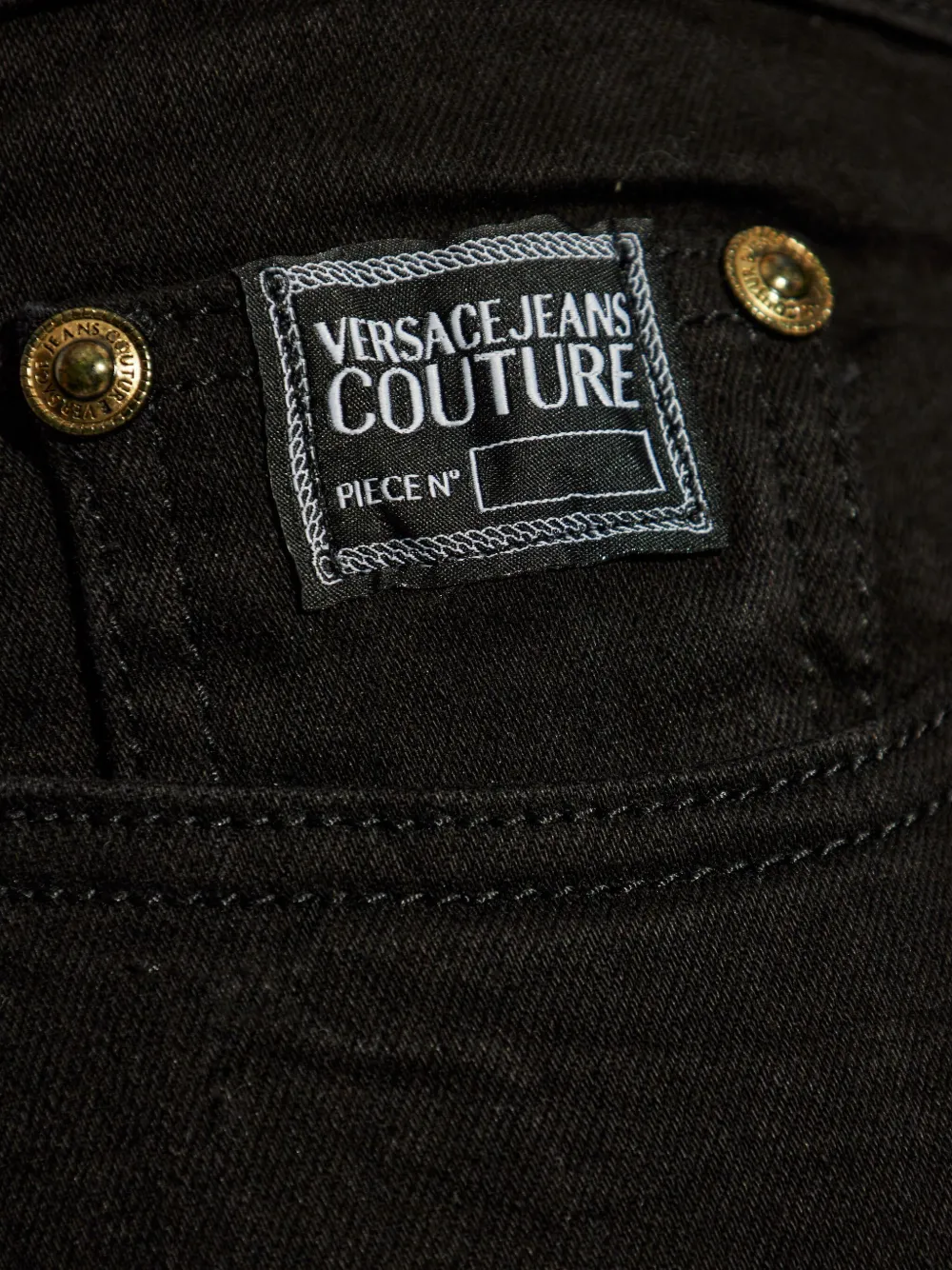 Versace Jeans Couture Straight jeans Zwart