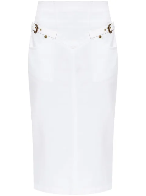 Versace Jeans Couture cotton midi skirt 