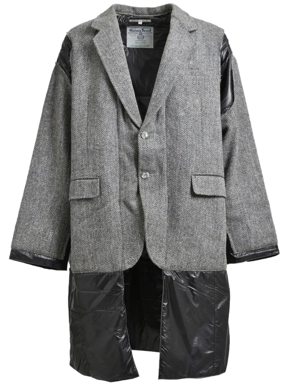 panelled coat