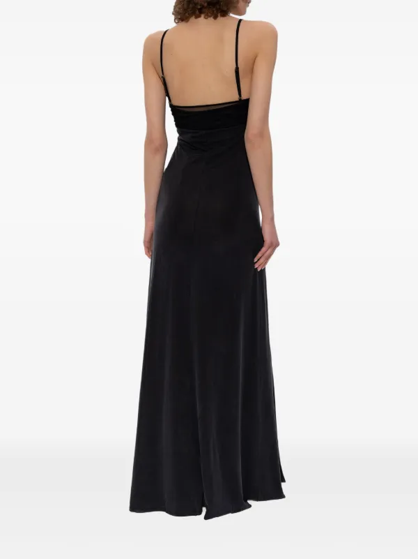 Versace Jeans Couture Slip Dress | Black | FARFETCH